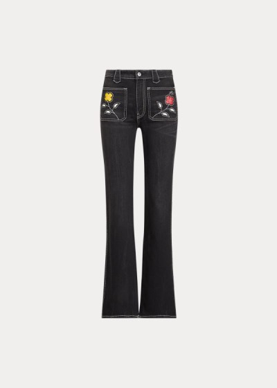 Polo Ralph Lauren Jenn Flare Jeans Dame Danmark (UPJNO7912)